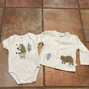 Duck Duck Goose one piece and matching jacket